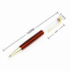 10 Pieces of Ballpoint Pens DIY Empty Pen Barrels for Handmade Quicksand Pens, Floating Flower Pens, Business Event Signature Pens, and Souvenirs