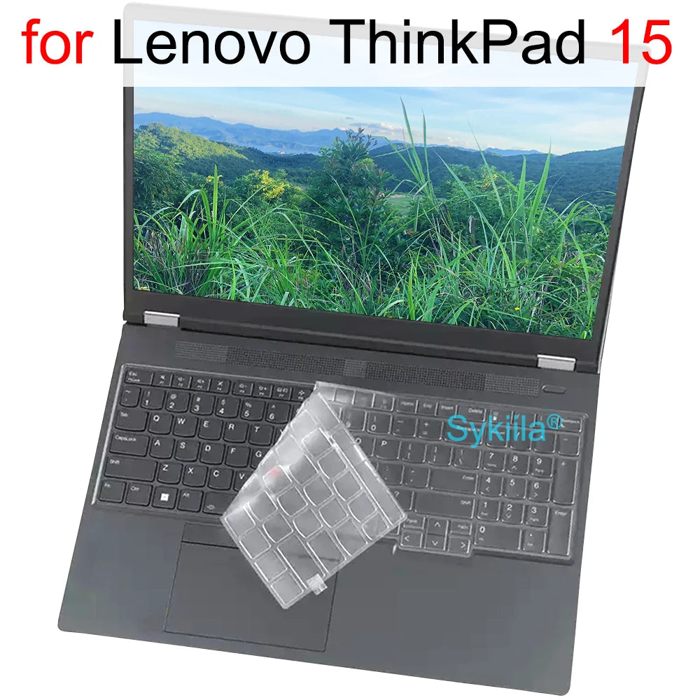Keyboard Cover for Lenovo ThinkPad 16 Z16 P1 X1 E16 L16 P16 T16 P16s P16v T1g T16g Gen 8 7 6 5 4 3 Silicone Protector Skin Case