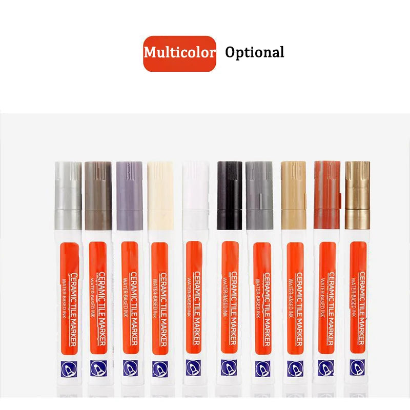 3PCS Tile Marker Tile Grout Repair Tile Grout RepairTiles Marker Joint Feeding Pen Tiles Paint Pen Erasable Whiteboard Marker