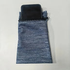 1pc Black Storage Bag for Neutral Wrist Supports Suitable for Fitness Running,Featuring a Zipper,Sweat-Absorbing Wrist Support ﻿