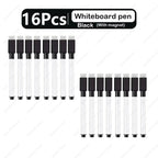 1-48Pcs Magnetic Erasable Whiteboard Pen Color Options Numbering Stationery Office Teaching Supplies for Blackboard Student Note