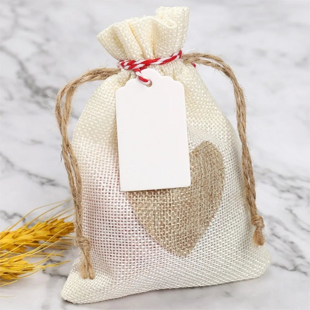 100/300/500pcs Kraft Paper Blank Gift Hang Tags with String for Gift Wrapping Price Small Business Packaging Supplies Material