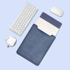 11 13 14 15 inch Laptop Sleeve Case Shockproof Ultra Thin PU Leather Ultrabook Cover Notebook Bag Protective Pouch