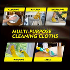 Thicken Microfiber Cleaning Cloths Lint Free Microfiber Cleaning Towel Cloths Reusable Cleaning Towels Absorbent for Car Window