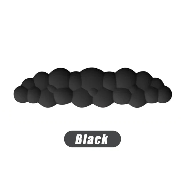 Keyboard Cloud Wrist Rest with Soft Leather Memory Foam Wrist Support/Cushion for Easy Typing and Pain Relief  Rest for office