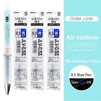 ZEBRA SARASA Dry airfitgrip Gel Pen 0.5/0.4mm Black Core Quick-Drying Smooth Writing Stylos boligrafo gel Stationery for school