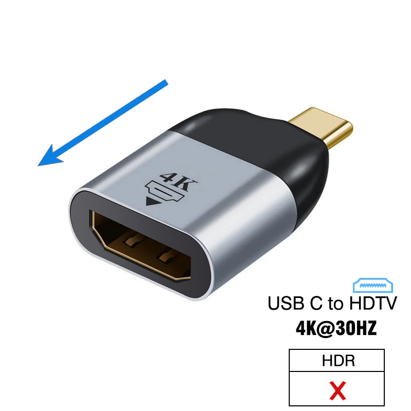 USB Type C To HDMI-Compatible 8K USB C to DP DisplayPort miniDP 4K VGA Adapter For Laptop MacBook TV Box PS5 Switch iPad Galaxy