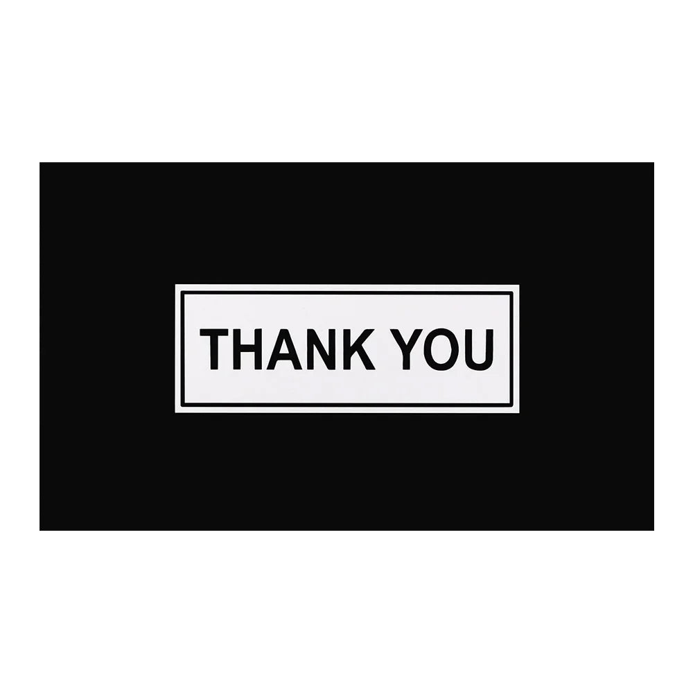 50 Pcs Thank You For Supporting My Small Business Reflective Laser Appreciate Cards Greeting Postcard For Online Retail Shopping