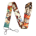 Cute Anime Lanyards For Key Neck Strap Lanyards ID Badge Holder Keychain Key Holder Hang Rope Keyrings Accessories Gifts