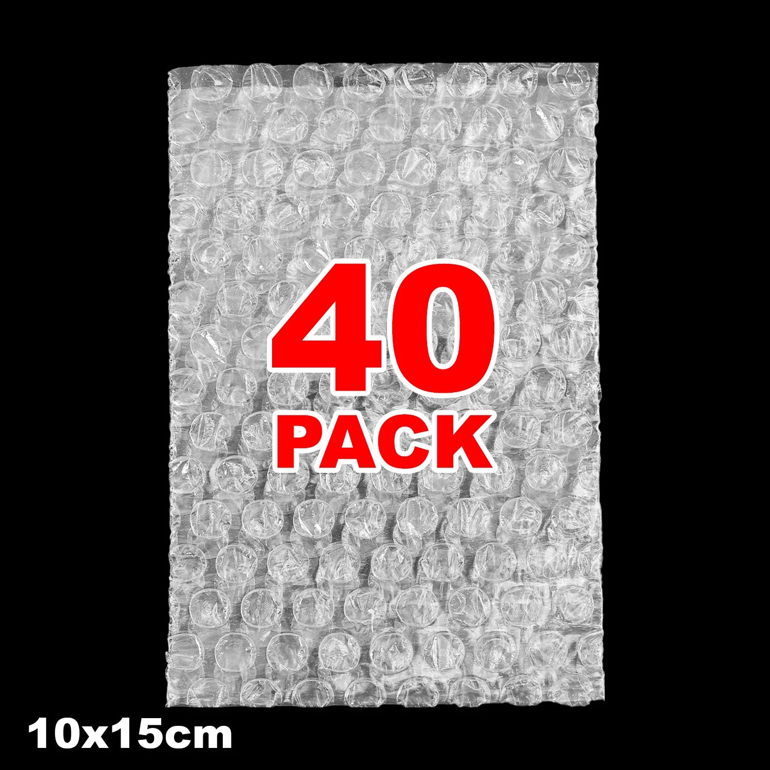 20/60/100PCS Bubble Cushion Wrap Bags Bulk Transparent Double Wall Bubble Wrap Pouches Shockproof Clear Shipping Packing Bags