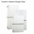 Travelers Notebook Journal Inset Refill Storage Book for Travelers Planner Inner Page Filler Papers PVC Cover Vintage Stationery