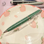 Luxury Back to School Gift Metal Twist Action Heavy Ballpoint Pen for Jewelry Watch
