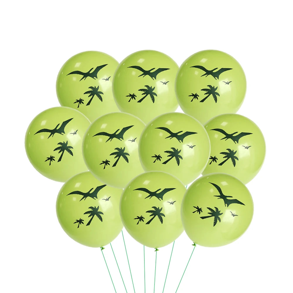 Cartoon Dinosaur Birthday Disposable Tableware Paper Plates Cups Napkin Tablecloth Dinosaur Roar Theme Birthday Party Decoration