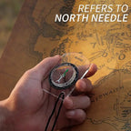 Outdoor Tactical Compass Sport Camping Hiking Compass Mountaineering Travel Professional Survival Compass Gadget Tools
