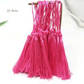 100pcs/lot 13cm Tassel Silk Fringe Silky Floss Bookmark Tassels Mini Tassels For DIY Craft Jewelry Making Souvenir Bookmarks