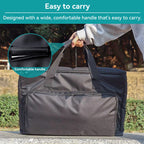 Carrying Case for PC Monitor Portable Shockproof Waterproof Padded Monitor Travel Bag with Strap for 24" 25" 27" 32" Screen