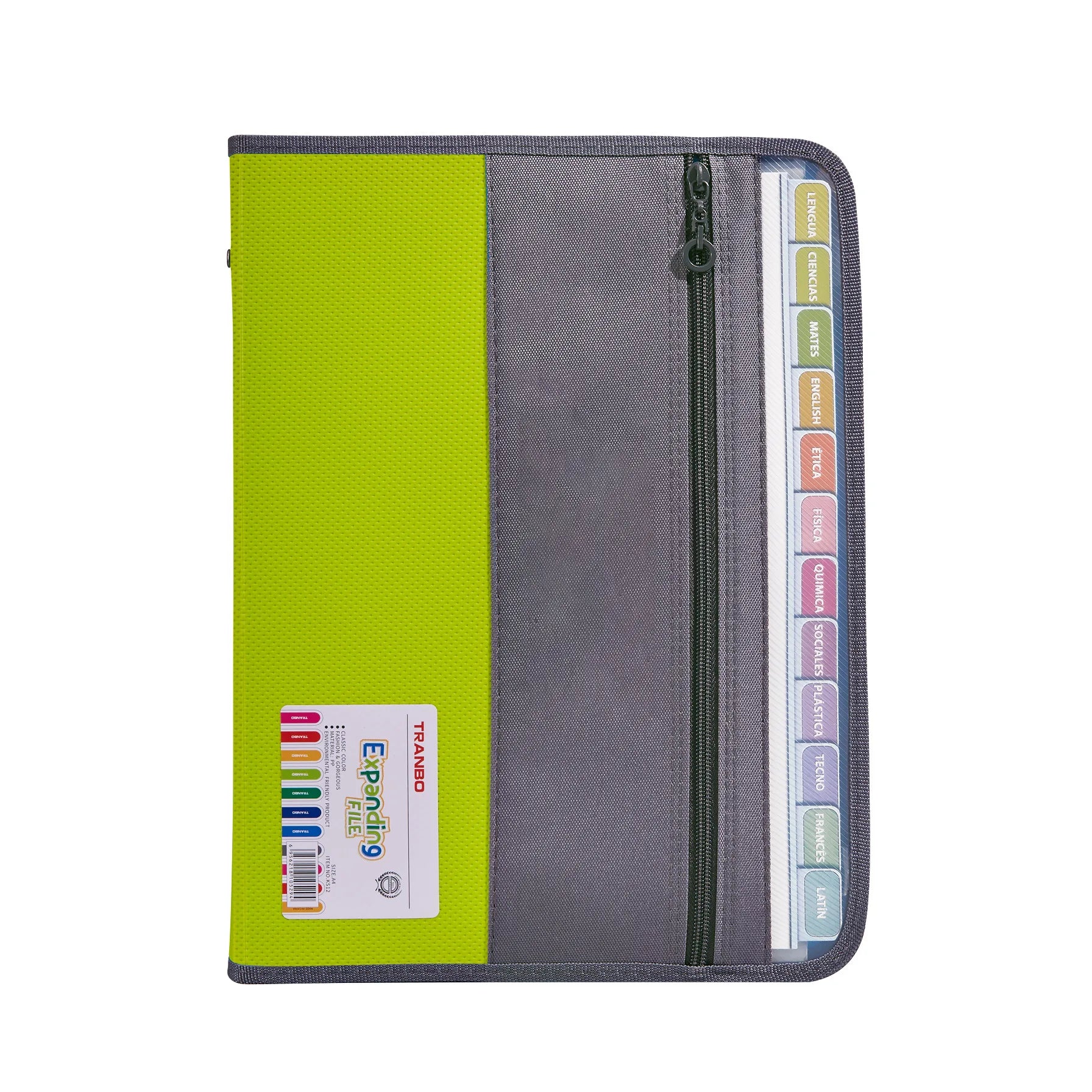 Expanding File Organizer 13 Pocket Accordion A4 Document Ziper Folder Bag Hot Style