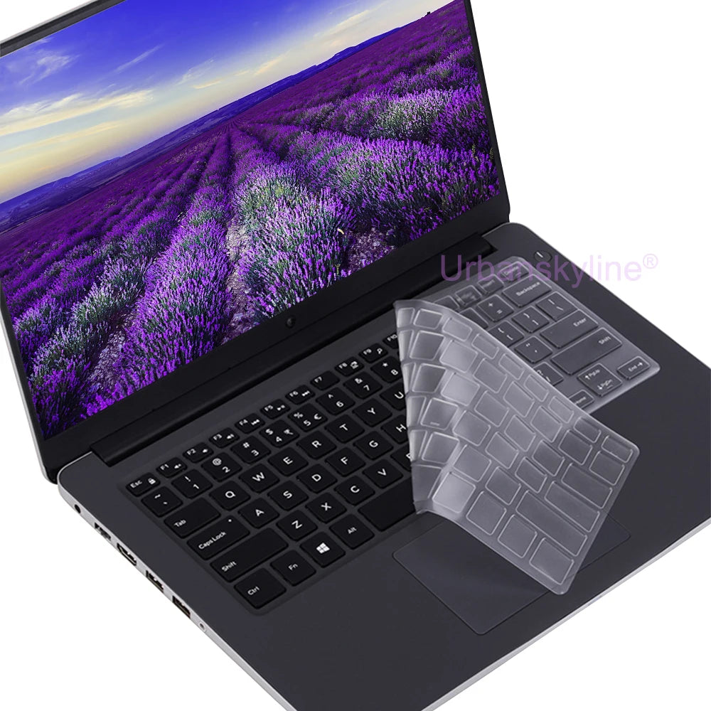 Keyboard Cover for Dell Latitude 14 7440 7450 7400 7404 7410 7414 7420 7424 7430 7480 7490 2 in 1 Silicone Protector Skin Case
