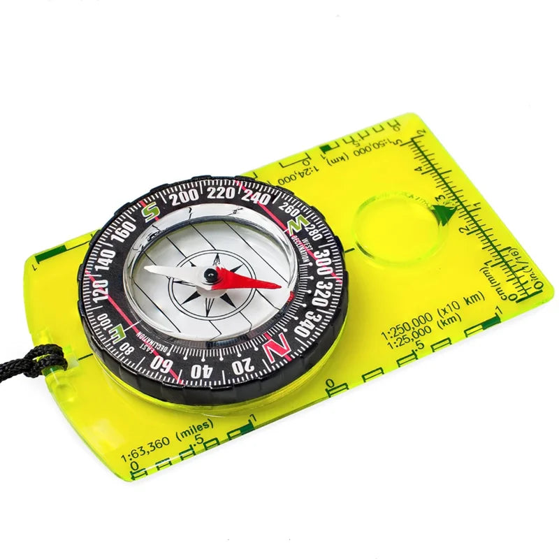 New Outdoor Compass Hiking Survival Compass with Clinometer,Waterproof Durable and Pocket-Sized Good for Camping Hunting Hiking