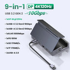 UGREEN 4K120Hz USB C HUB Steam Deck Docking Station 6-in-1 Type-C to HDMI 5Gbps USB-A/C PD100W 1000Mbps RJ45 for ROG Ally Legion