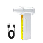 800,000RPM Air Blower Electric Turbo Violent Fan Brushless Motor High-Speed Turbo Fan USB Rechargeable Powerful Air Dust Blower