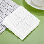 6 Pcs Grid Memo Pads Sticky Notepads Adhesive Graphing Paper Notes Writing Four Quadrant