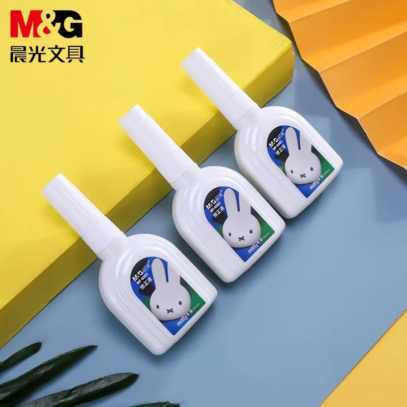 M&G Correction Fluid, 18ml/stick, corrects mistakes, suitable for school and office use