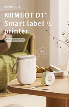 NIIMBOT D11 New Version Label Printer Mini Portable 300DPI Bluetooth Wireless Label Maker Name Tag Kitchen Sticker PrintingMaker