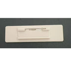 20pcs Laser Engraving Name Badge Holder Round Corner Stainless Steel Badge Blank Material 70x20mm