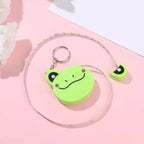 1.5M Soft Tape Measure Tailor's Tape With Snap Fasteners Body Measuring Double-sided Ruler For Needlework Sewing Tool NEW