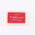 Ink Pad Ink Stamp Pad for DIY Craft Rubber Self Inking Roller Stamps Stationery Album for Scrapbooking Paper Decoration