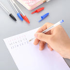 5/10 Pcs Black Red Blue Ballpoint Pen 1.0mm Ballpoint Pen Student Signing Pen Writing Pen Stationery School Office Accessories
