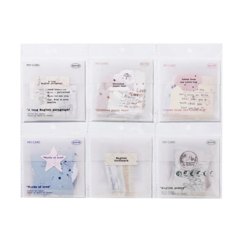 20Pcs/pack Retro Hard Card Stock Paper Essential for Handmade DIY Retro-style Journal Decor Cards