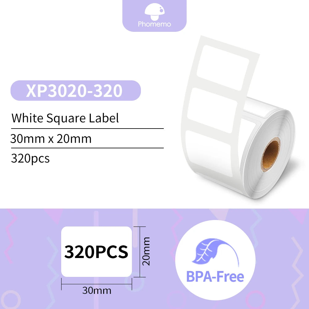 Phomemo Label Printer M110 Label Maker Barcode Label Printer for Address, Barcode, Clothing, Photo,Logo,Jewelry,Retail,Business