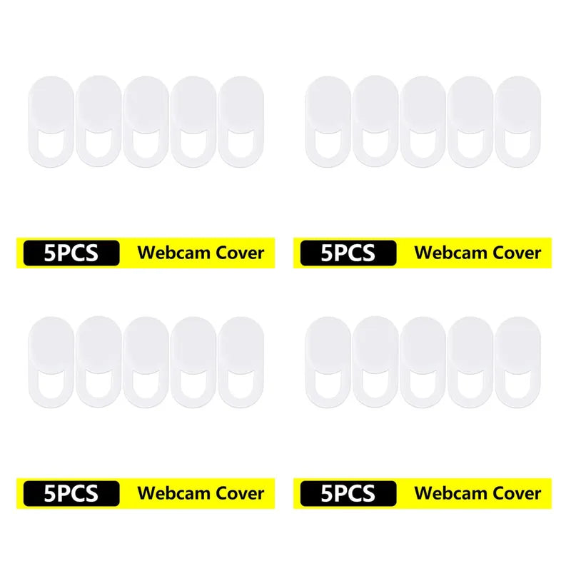 5/10/20pcs Universal Ultra-Thin Laptop Webcam Cover Shutter Antispy Camera Cover For Web Laptop Mobile Phone Lens Privacy Cover