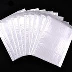 100-10Pcs Bubble Envelopes Bags White Waterproof Foam Bags Self Seal Packing Bags Mailers Shipping Envelope Storage Organizer