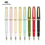 Jinhao 82 Fountain Pen Luxury Acrylic Ink Pen Spin  EF F M Nib Elegante Business Office School Supplies Writing Pen Stationery