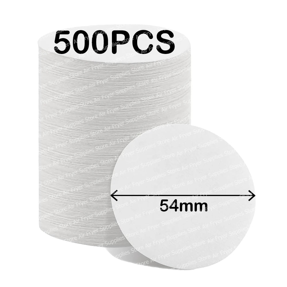 51/54/58/64mm Disposable Paper Filter for Espresso Coffee Maker Unbleached Replacement Coffee Filter Papers for Barista Tools