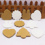 Large Gift Hang Tags, 100 Pieces Per Batch, White Kraft Paper Gift Packaging Labels, Handcrafted With Love Products, Price Tags