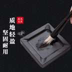 M&G Ink stone Chinese ink tray Ink stone Japanese ink stone calligraphy Ink stone ceramic ink tray Study room four treasures
