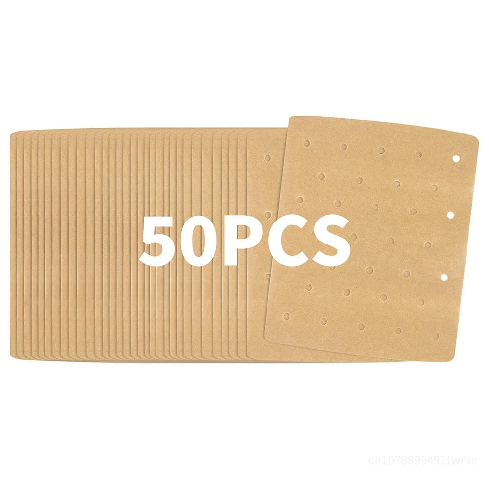 50pcs Air Fryer Parchment Paper For Ninja Foodi Grill 5-in-1 AG301 Ninja Foodi Accessories Air Fryer Accessories Air Fryer Liner