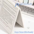 Portable Multi-functional Thicken Paper Coil Notebook Grid/Horizontal Lines Partition Design Writing Memopad B5 Notepad Students