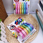 6PCS Corrector Tape Ribbon Corrector Putty Corrective Tape Kawaii Stationery Sweet Things for School XZD02