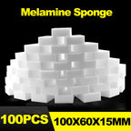 100 Pcs/lot Melamine Sponge Magic Sponge Eraser For Kitchen Dish Washing Cleaner Bathroom Melamine Cleaning Sponge 100X60X15MM
