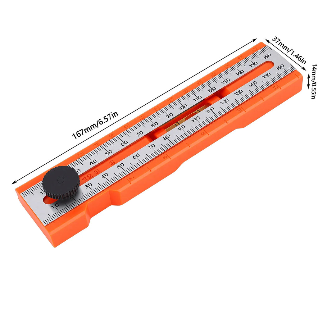 Marking Protractor Multi Angle Ruler Foldable Depth Measuring Tool  Gauge for Woodworking  Leveling Posit