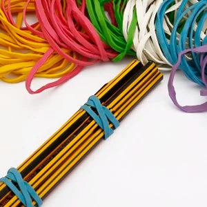 Eagle Rubber Band Ball, 170 Bands Per Ball, Assorted Colour