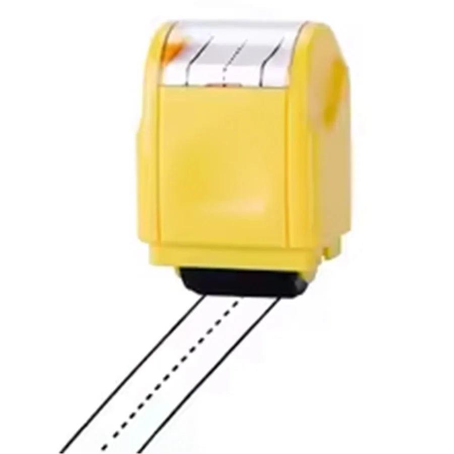 1pc Plastic Confidential Stamp Identity Protection Roller Stamps Express Privacy Data Guard Information Identity Address Blocker