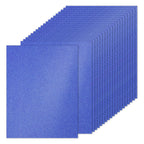 20 Sheets 250gsm Glitter Cardstock Paper Rectangle Premium Sparkly Paper Craft Cardstock Paper for Scrapbook Cards DIY Party Art