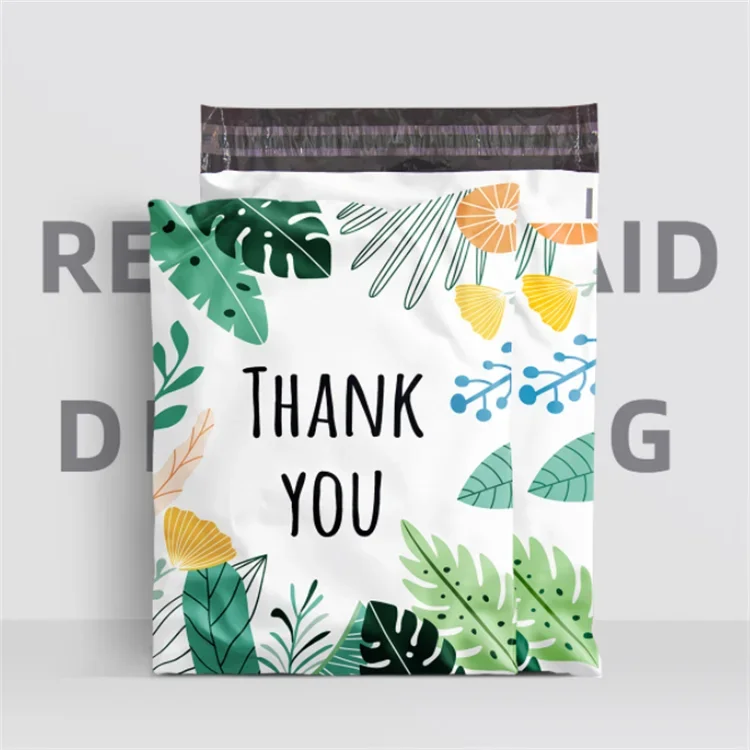 Poly Mailer Adhesive Envelope Courier Print Bag DIY Lady Panties Dress T-shirt Wedding Xmas Gift Box Packaging Pouches
