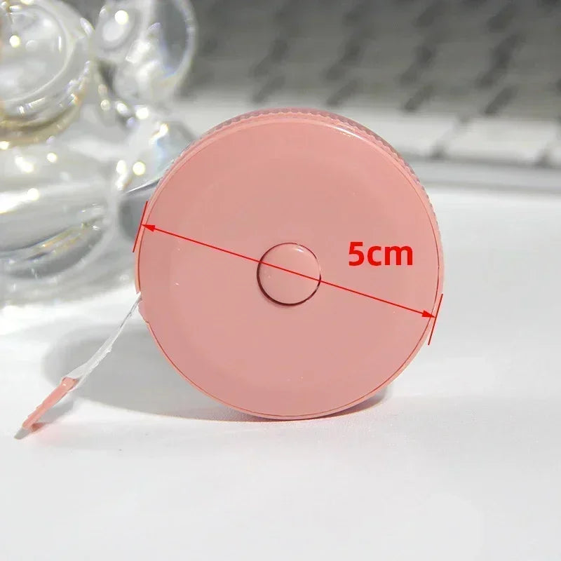 2M soft leather measuring ruler, portable telescopic self-locking tape measure, soft ruler scale body seam flexible tailor ruler